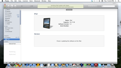 Verification with Apple.