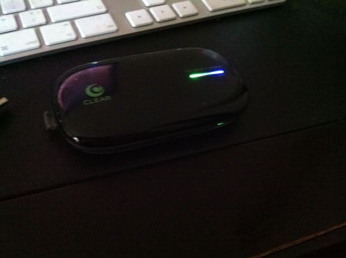 Clear Spot device using battery power.