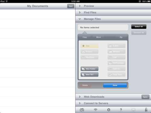 My Documents folder clean once again.