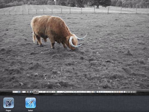 Double click to open Pages.