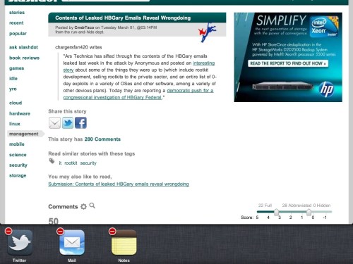Closing all but a few applications.