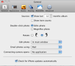 No application selected.