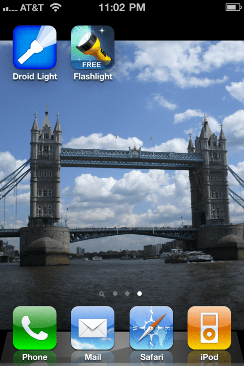 Droid Light and iHandy Flashlight Free