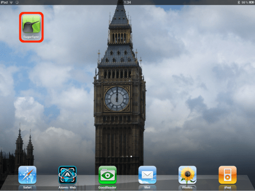 SugarSync application.