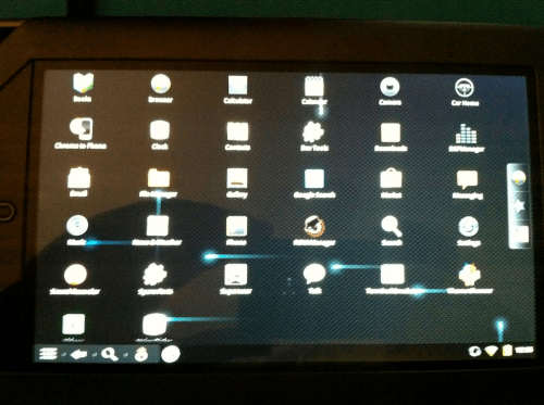 Tap Launcher to view installed apps.