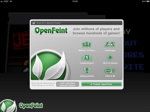 Multiplayer options.