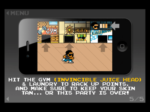 About screen (5 of 5).