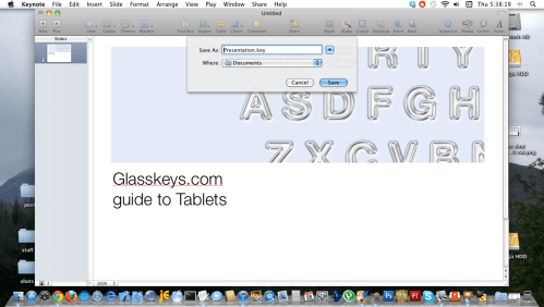 Naming presentation.