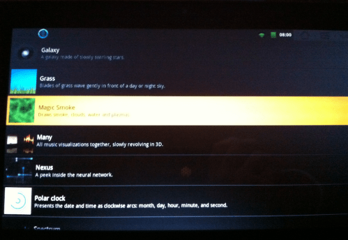 Magic Smoke selected.
