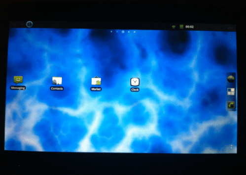 New animated desktop background.