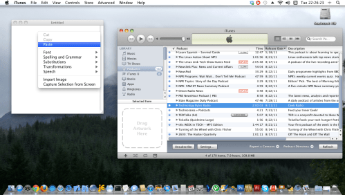 Paste into TextEdit or Notepad.