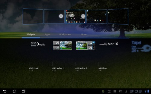Holding two fingers down on touchpad.