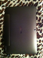 Top view - docked with keyboard and closed.