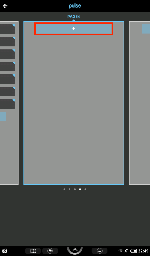 Tap + button to add a news source.