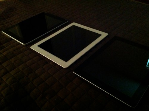 Side-by-side top view.